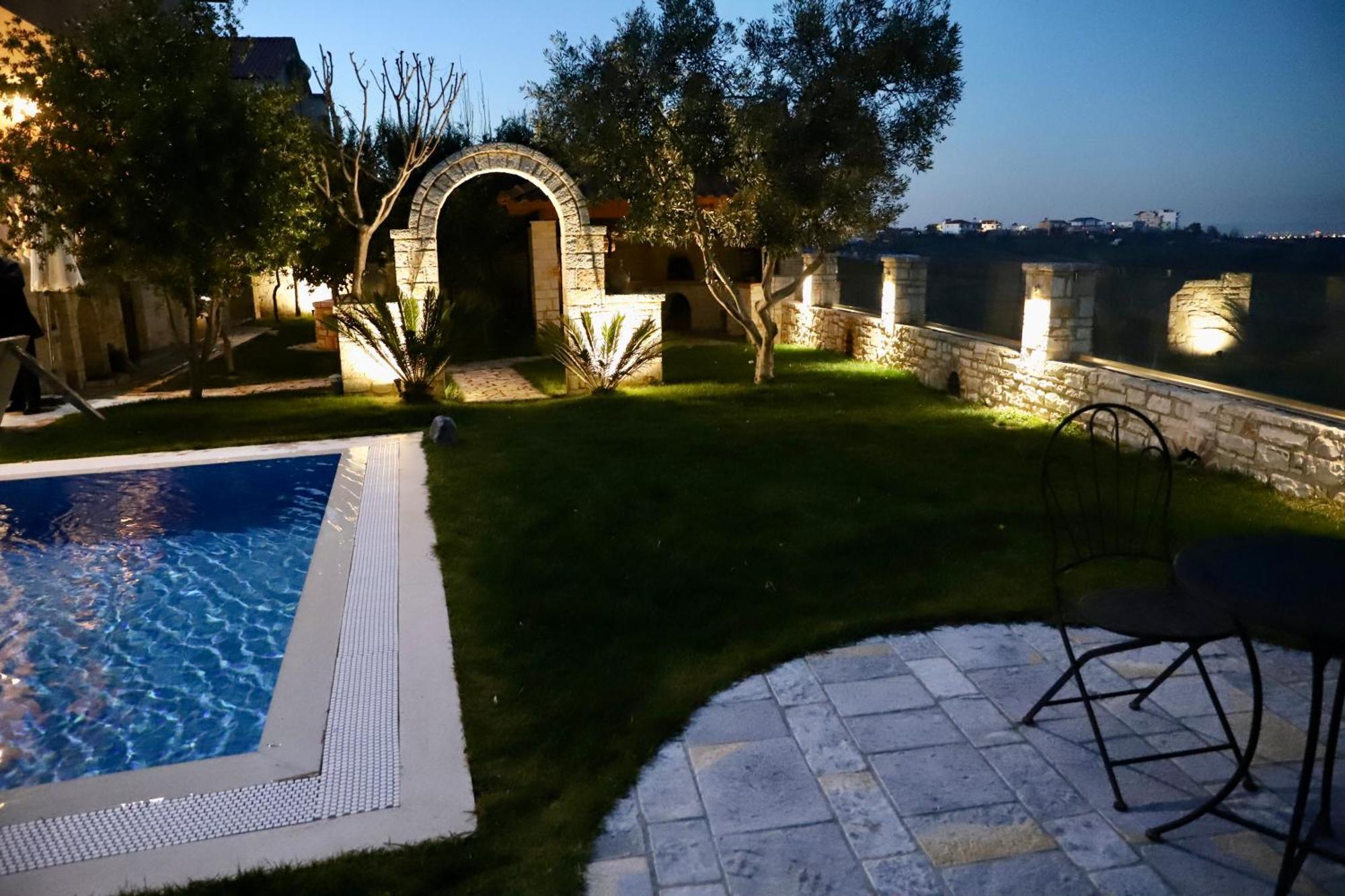 Green Villa With Private Pool Дуррес Экстерьер фото